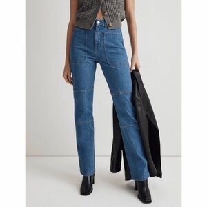 Madewell The '90s Straight Utility Jeans